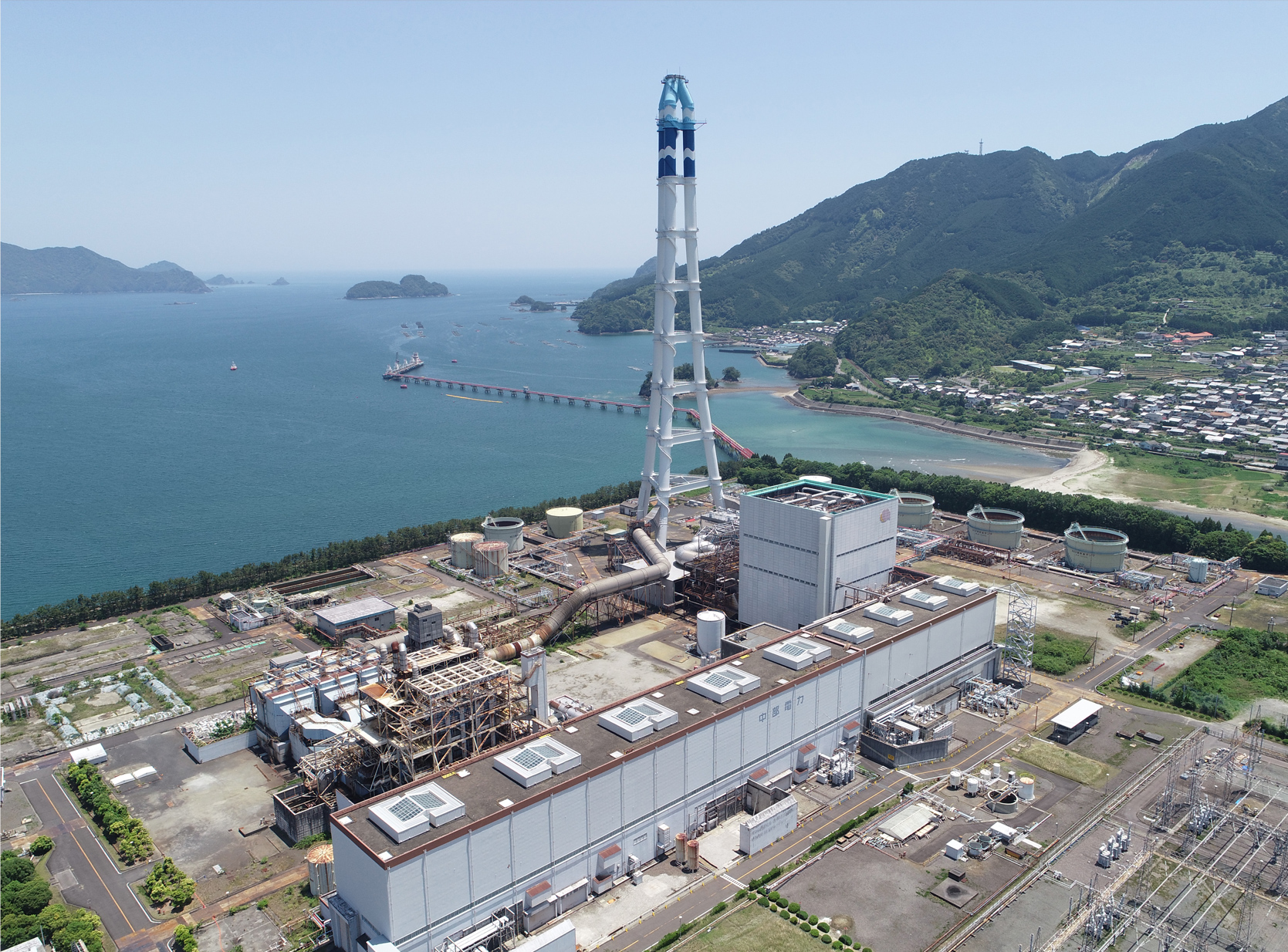 2019年6月 尾鷲三田火力発電所跡地状況