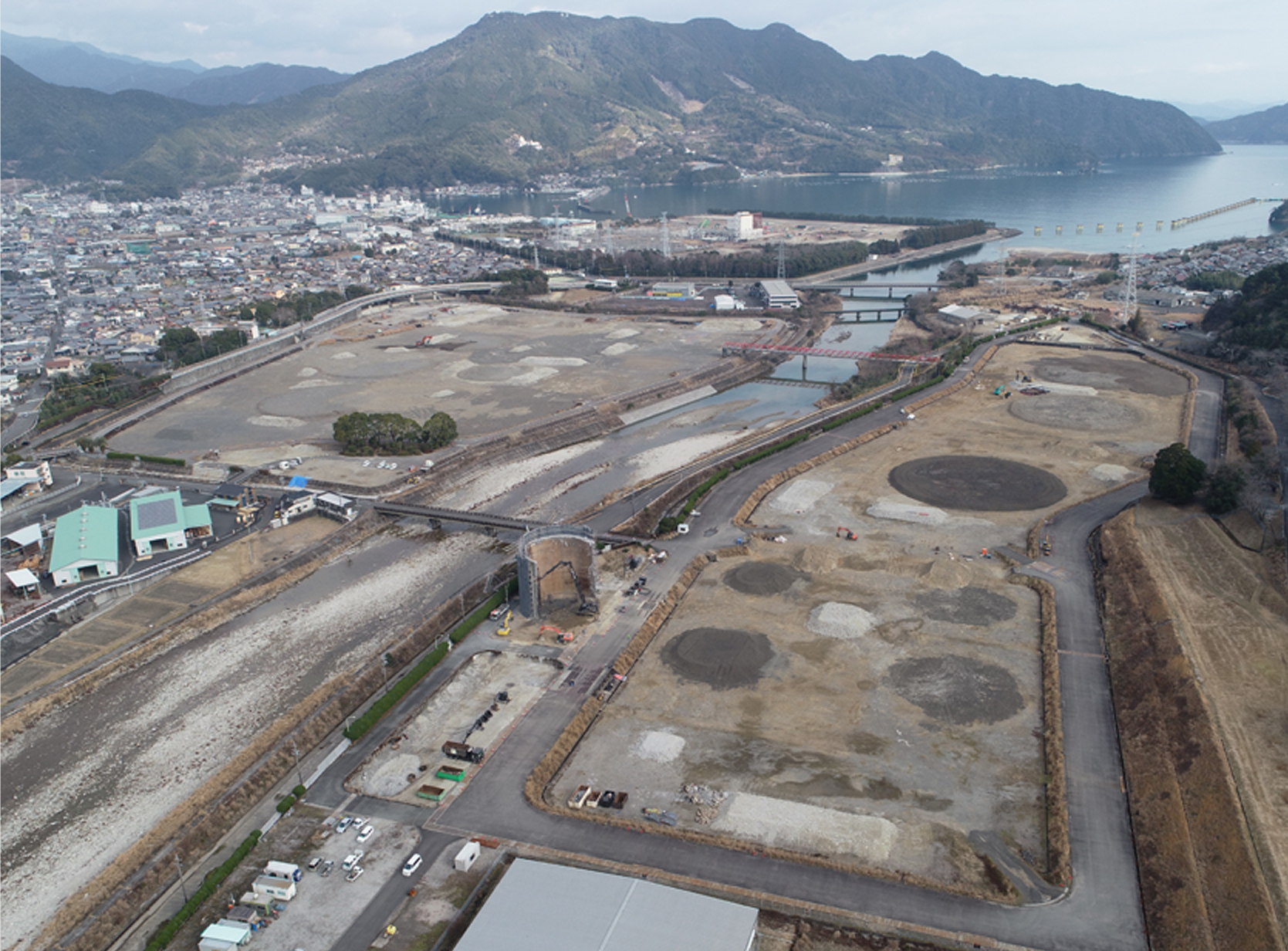 2021年2月 燃料基地跡地況